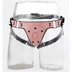 KinkHarness Harnais Gode-ceinture Pink Pants Rose